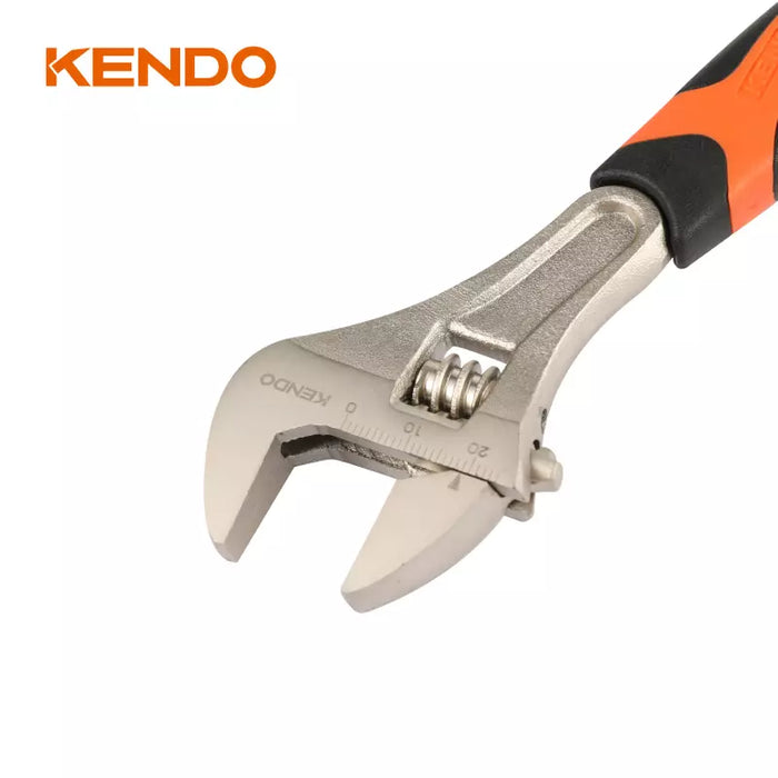 Kendo Extra-wide Opening Adjustable Wrench