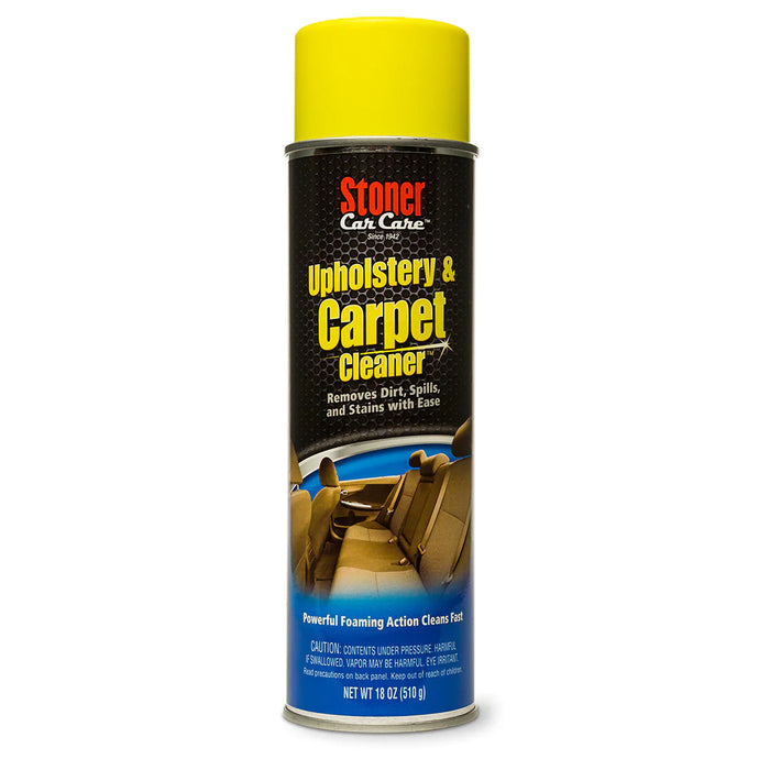 Stoner Car Care Upholstery & Carpet Cleaner Removes Dirt, Spills and Stains with Ease