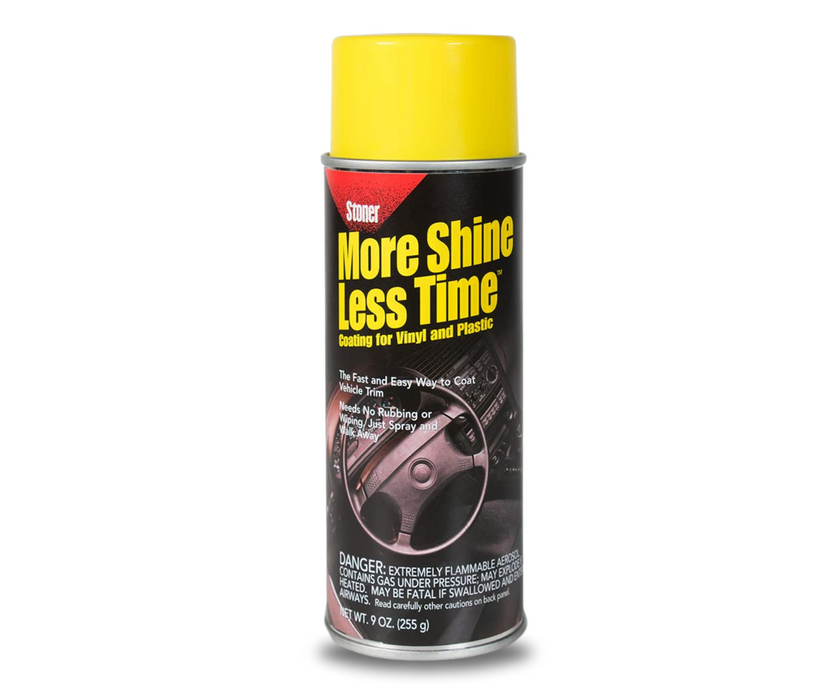 Stoner Car Care More Shine Less Time, Coating for Vinyl and Plastic