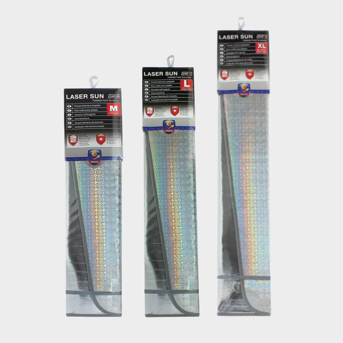Sumex LASER Front Sunshades — Automotive Art Suriname