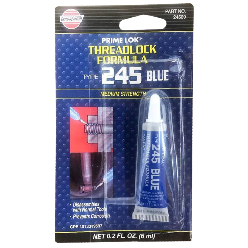 Thread Lock Formula Versachem Threadlock Formula Type 245 Blue — Automotive Art Suriname