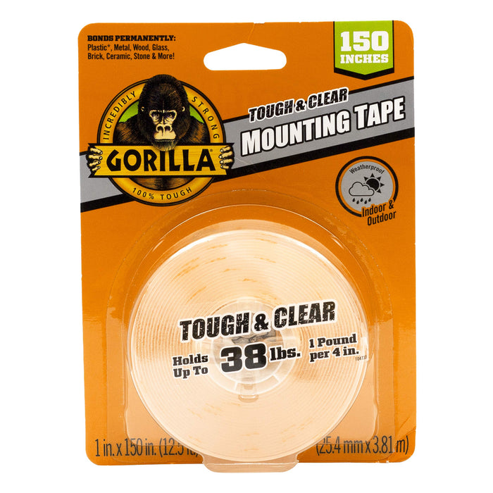 Gorilla 坚韧透明安装胶带
